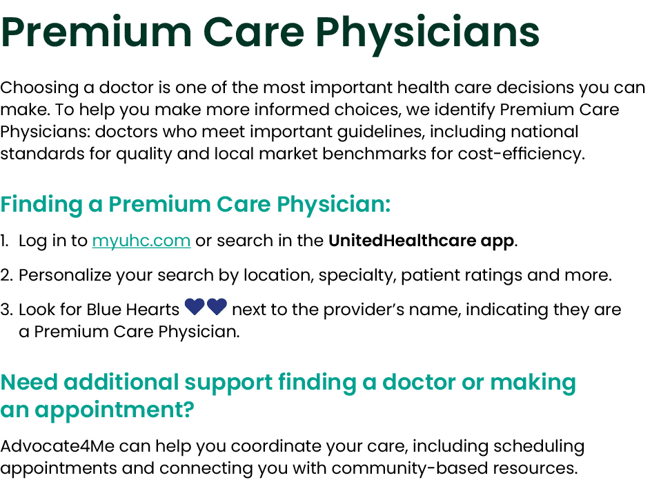 Premium Care Physicians Choosing a doctor is one of the most important health care decisions you can make. To help yo...