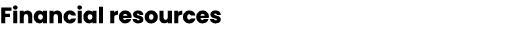 Financial resources 